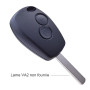 ANGOFIZ Coque Clé Télécommande Compatible avec Renault Clio 3, Master 3, Kangoo 2, Twingo 2, Wind, Trafic 2, Modus pour cle Clio