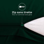 Taie Oreiller 50x70 Coton Renforcé (Set de 2) - Vert - Tissage serré de 57 Fils/cm² - Taie Oreiller 50 x 70 cm- Certifié Oeko Te