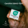 Taie Oreiller 50x70 Coton Renforcé (Set de 2) - Vert - Tissage serré de 57 Fils/cm² - Taie Oreiller 50 x 70 cm- Certifié Oeko Te