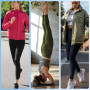 Merlvida Legging de Sport Femme Taille Haute Pantalon de Jogging avec Poches Leggings Push Up Opaque Gym Running Yoga Fitness Gr