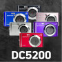AgfaPhoto Realishot DC5200 - Appareil Photo Compact, 21MP, Ecran LCD 2,4", Zoom Digital 8X, Vidéo HD 720p, Batterie Lithium, Car