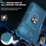LeYi Coque pour Samsung Galaxy A22 5G avec 2 Verre Trempé, 360 Full Body Protection de la Caméra en PC Dur Anti-Chut Renforcée A
