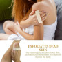 2 Pièces Brosse à sec pour le corps, Brosse exfoliante physique, Brosse masseuse pour le drainage lymphatique, brosse de bain à