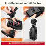 AMAZEAR Support magnétique pour DJI Osmo Pocket 4P/4/3, Accessoire Pocket4/3, Adaptateur d'extension magnétique, Support de boît