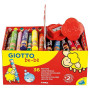 GIOTTO be-bè - Schoolpack 36 maxi crayons de couleur + 3 taille-crayons