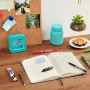 PILOT - Lot de 3 FriXion Ball 07 - Stylo Effaçable à Encre Thermosensible - Stylo Roller Rechargeable - Bleu - Pointe Moyenne