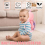 Coussin de Protection de Tête de Bébé,Protege Tete Bebe,Coussin de sac à dos Réglable et Respirant pour Tout-petits,Convient Aux