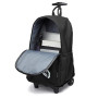 Kono Cartable à roulettes Enfant 24 L, Sac à Dos Trolley LED Lumineux, Bagage Cabine École Primaire Fille Garçon Voyage