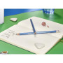 BIC Evolution Triangle Crayons à Papier Triangulaires, HB, Papeterie Indispensable, Resiste Aux Chocs, Boîte de 12