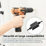 4 Pièces Boîte de Jonction étanche IP66, Boite de Derivation Etanche Exterieur, Connecteur de Câble 2 Voies Connexions PG9 pour