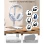 VICHYIE Support Casque, Repose Casque Lourd pour AirPods Max, Accessoires Bureau pour Casque Audio, Fabriqué en Aluminium, ABS e