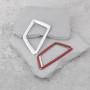 VGOL Lot de 2 Grilles d'aération pour Tableau de Bord de Voiture Compatible avec Peugeot 3008 3008GT 5008 (2017-2021)