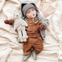 AOEVUIR 1 Pcs Carte Mensuelle Bebe avec Points de Colle Style Floral Carte Mensuelle en Bois Carte en Bois Etape Bebe Accessoire