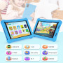 SANNUO Tablette Enfants 7 Pouces Android Tablette Éducative Enfant avec Écran HD, 8Go RAM+64Go ROM(TF 256Go), Contrôle Parental,