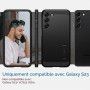 Spigen Tough Armor Coque Compatible avec Samsung Galaxy S23 - Noir