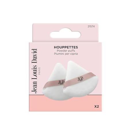 JEAN LOUID DAVID - Lot de 2 Houpettes - Maquillage du Teint