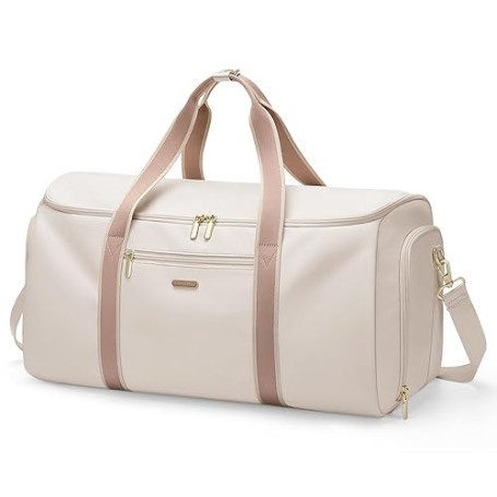 Sac de Voyage Convertible 2 en 1 Sac à Main pour Femme Sac de Vêtements Pliable Sac de Sport pour Les Voyages d'affaires et Les