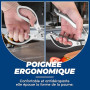 Ciseaux de Cuisine Professionnels: Ciseaux de Cuisine Robustes en Acier Inoxydable,Verrou de SéCurité, AdaptéS à La Cuisson du P