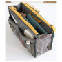 NOVAGO Lot de 2 Organiseurs Pochette Sac de Rangement intérieur pour Sac à Main ou Sac de Voyage (Divers Coloris Disponibles) (V