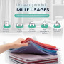 Tempo di saldi Système de Rangement Pliable pour Armoire, tiroirs, Chemises, 20 pièces