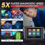 Autel MaxiCheck MX808S, 2026 Bidirectionnel comme MK900BT MK808BT PRO, 4G+64G 2.4G & 5G Wi-Fi, 28+ Services, OS11, 10X Plus Rapi