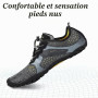 SAGUARO Chaussures de Trail Running Homme Femme Chaussures Minimalistes Chaussures de Sport Outdoor & Indoor Gym Fitness Randonn