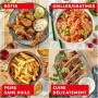 Moulinex Companion Pro avec extension air fryer, Robot cuiseur, Balance intégrée, Capacité XL, YY5828FG, Nube