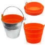 Lot de 2 revêtements de seau à graisse en silicone pour revêtement de bac d'égouttage Traeger, compatibles avec le revêtement de