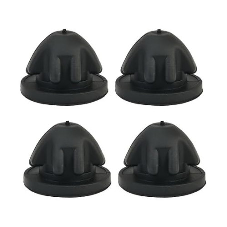 4 Pièces Silentblocs en Caoutchouc pour Cache-Moteur BMW - Résistants aux Hautes Températures, Compatibles avec les Séries 1/2/3