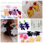 UNICRAFTALE Environ 500 Pcs Boucles d'Oreilles en Or avec écrous d'oreille en Plastique 304 Boucles d'Oreilles en Métal Hypoalle