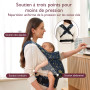 Momcozy Porte-bébé - Ergonomique, confortable et léger, adapté aux bébés de 3 à 20 kg, facile à enfiler, idéal pour une parental