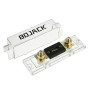 BOJACK Lot de 2 Porte-fusibles ANL à Coque Transparente 80A et 2 Fusibles ANL 80A 32 VCC pour Système Audio et Vidéo