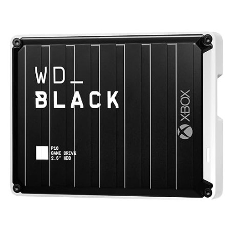 WD_BLACK P10 pour Xbox 4 To, Disque dur Externe Portable, des vitesses allant jusqu'à 130 Mo/s, Une abonnement d'un mois au Xbox