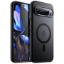 JETech Coque Magnétique pour Google Pixel 9/9 Pro 2024, Compatible avec MagSafe, Étui Housse Antichoc à Dos Translucide Mat (Noi