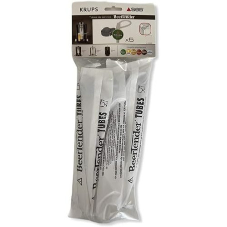 Lot de 10 tubes beertender Fût pour tireuse / pompe a biere de marque seb et krups