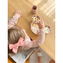 PandaEar Ensemble d'Alimentation Bébé en Silicone | Assiette Divisée avec Ventouse en Forme de Crabe et Tasse, Cuillères & Fourc