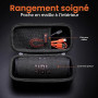 XANAD Étui Transport Rigide pour JBL Tuner 2 Tuner 3 Enceinte Radio Portable Bluetooth avec Radio（Noir） | Compatible avec JBL Tu