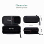 XANAD Étui Transport Rigide pour JBL Tuner 2 Tuner 3 Enceinte Radio Portable Bluetooth avec Radio（Noir） | Compatible avec JBL Tu