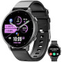 Hwagol Montre Connectée Homme Femme 1.39" Smartwatch avec Podometre, Moniteur Sommeil, avec 140+ Sportifs, Smartwatch Montre Int
