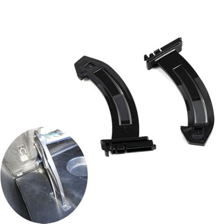VHEUHZ 2x SUPPORT DE GUIDE DE CHARNIÈRE DE BOÎTE À GANTS Compatible avec VAUXHALL OPEL Astra G 5114275 Zafira A 93176476