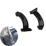 VHEUHZ 2x SUPPORT DE GUIDE DE CHARNIÈRE DE BOÎTE À GANTS Compatible avec VAUXHALL OPEL Astra G 5114275 Zafira A 93176476