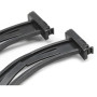 VHEUHZ 2x SUPPORT DE GUIDE DE CHARNIÈRE DE BOÎTE À GANTS Compatible avec VAUXHALL OPEL Astra G 5114275 Zafira A 93176476