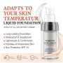 TLM Foundation – Fond de Teint Changeant de Couleur – S’adapte Automatiquement à Votre Teint – Léger, Hydratant & Hypoallergéniq