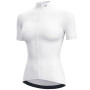 Lo.gas Maillot de Cyclisme Femmes Manches Courtes,Vêtements de Cyclisme Femme Respirant avec Poches Arrière