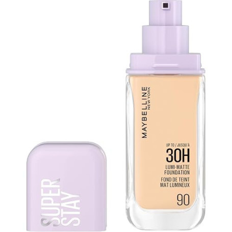 Maybelline New York - Fond de Teint Liquide Longue Tenue - Ultra-Résistant - Fini Mat Lumineux - Enrichi en Acides Aminés - Tous