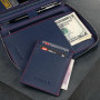 TORRO Portefeuille de Voyage - Organisateur de Voyage en Cuir Véritable avec Porte-Passeport et Porte-Cartes Détachables