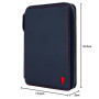 TORRO Portefeuille de Voyage - Organisateur de Voyage en Cuir Véritable avec Porte-Passeport et Porte-Cartes Détachables