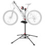 VOUNOT® Support de Réparation Vélo Pied d’Atelier Hauteur Réglable pince Rotative 360° avec Plateau à Outils Magnétique Pour tou