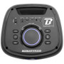 BoomTone DJ Boomaster 300 – Enceinte Bluetooth Puissante 250W Portable, Ambiance LED, Soirées, Karaoké & Barbecue, Batterie Rech
