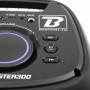BoomTone DJ Boomaster 300 – Enceinte Bluetooth Puissante 250W Portable, Ambiance LED, Soirées, Karaoké & Barbecue, Batterie Rech